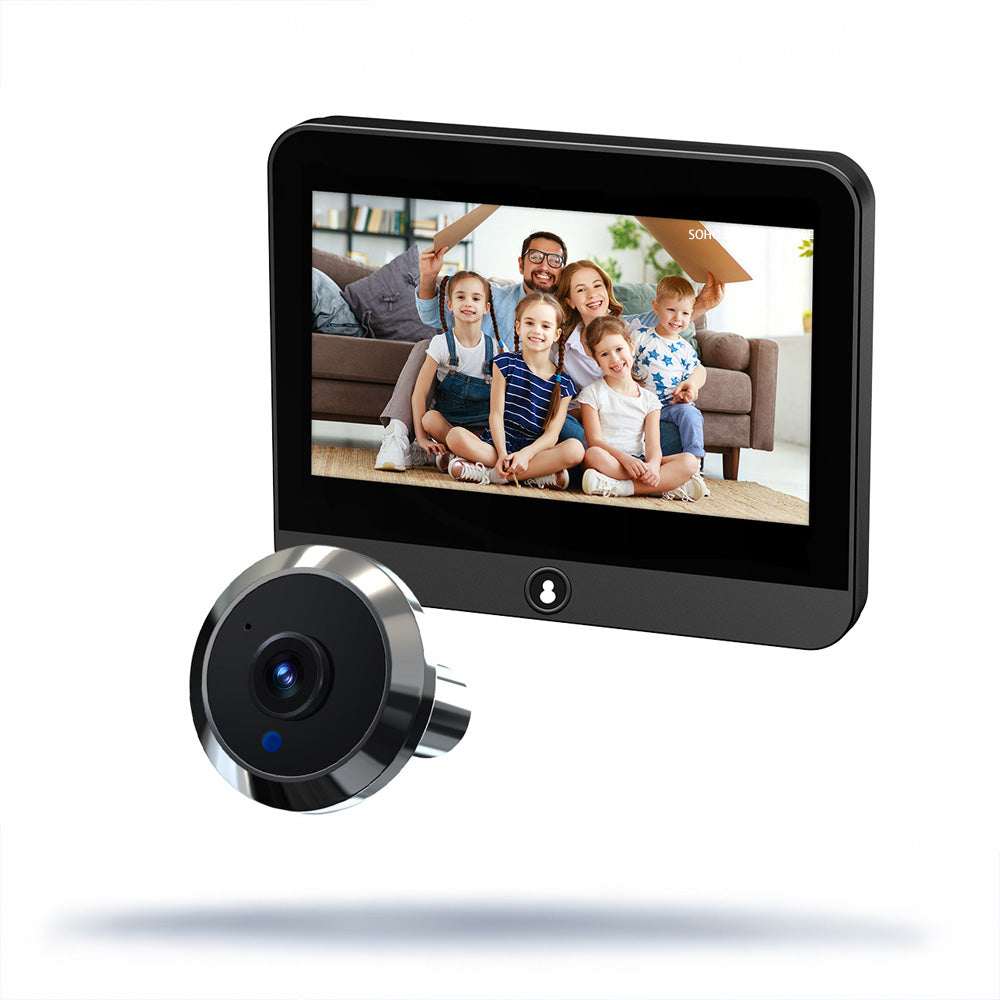 Smart 4.3" LCD Digital Peephole Door viewer Camera