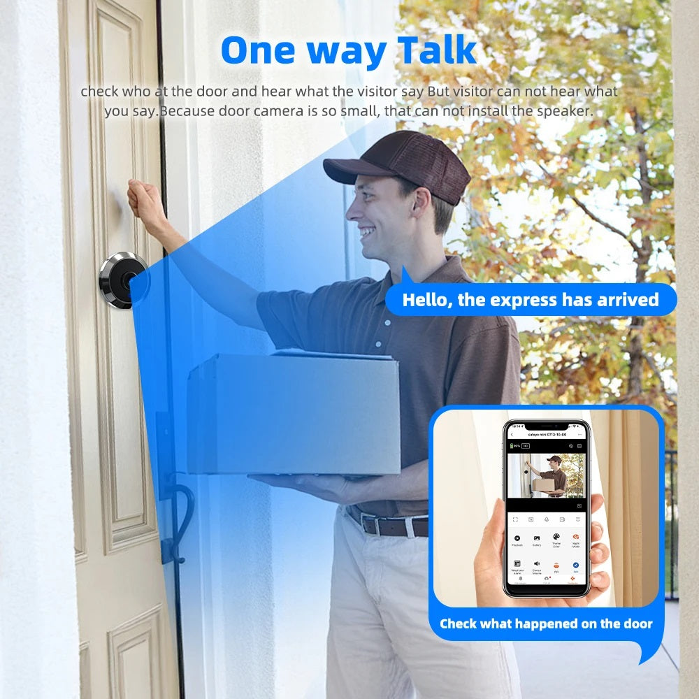 Smart 4.3" LCD Digital Peephole Door viewer Camera