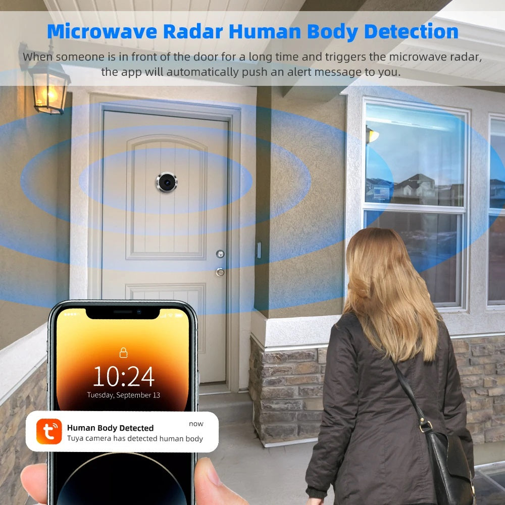 Smart 4.3" LCD Digital Peephole Door viewer Camera