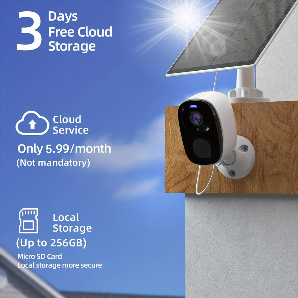 Wireless Camera Wifi Outdoor With AI Motion Detection