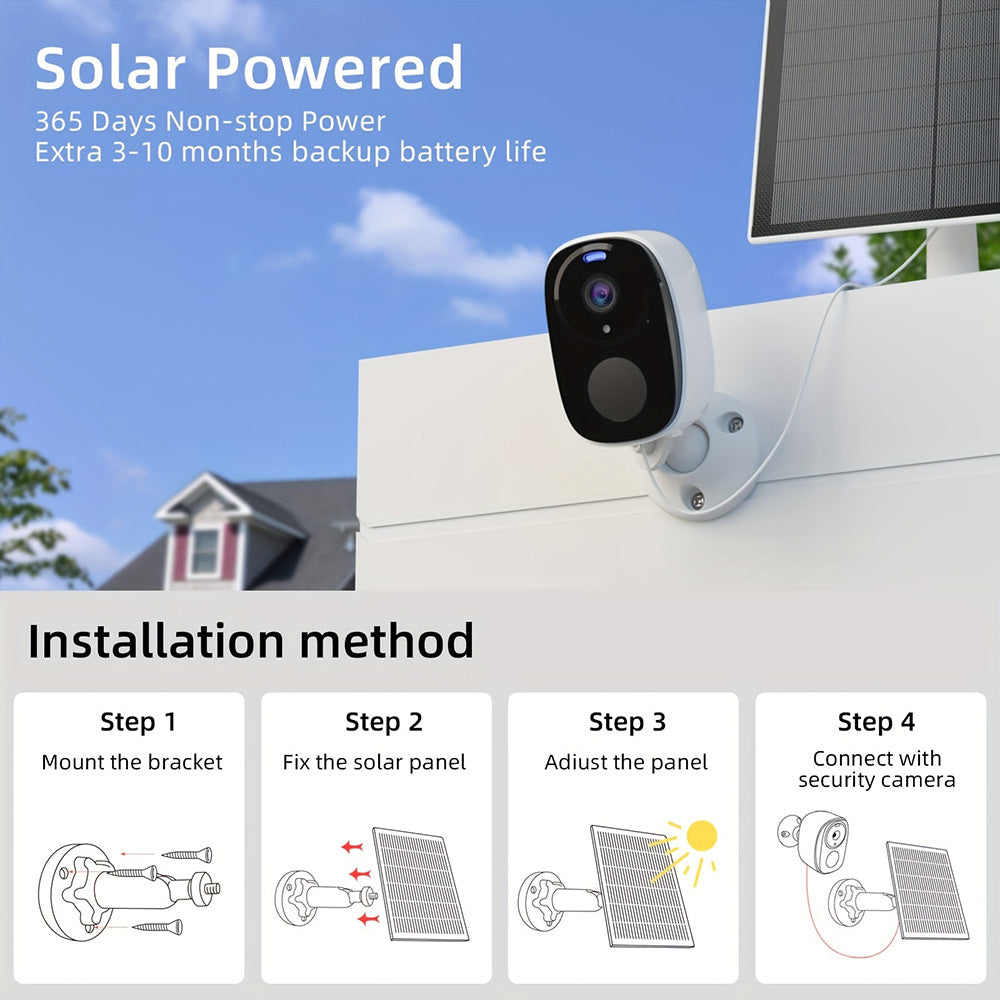 Wireless Camera Wifi Outdoor With AI Motion Detection